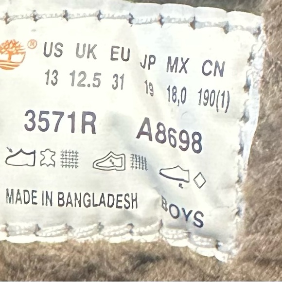 NWT Timberland Boots size 13 Youth - Picture 7 of 7